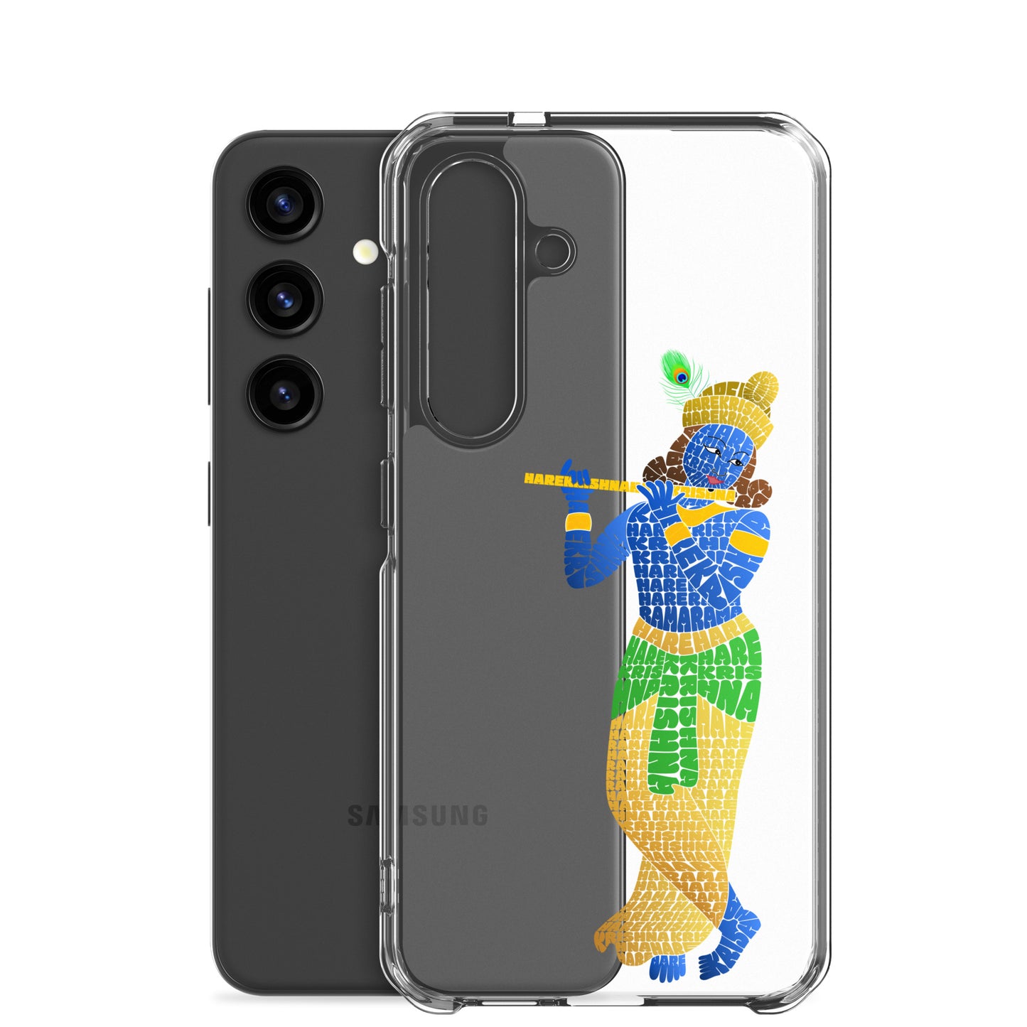 Hare Krishna Clear Case for Samsung®