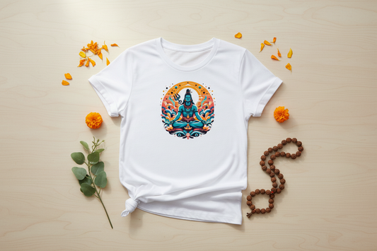 Lord Shiva - Flat lay