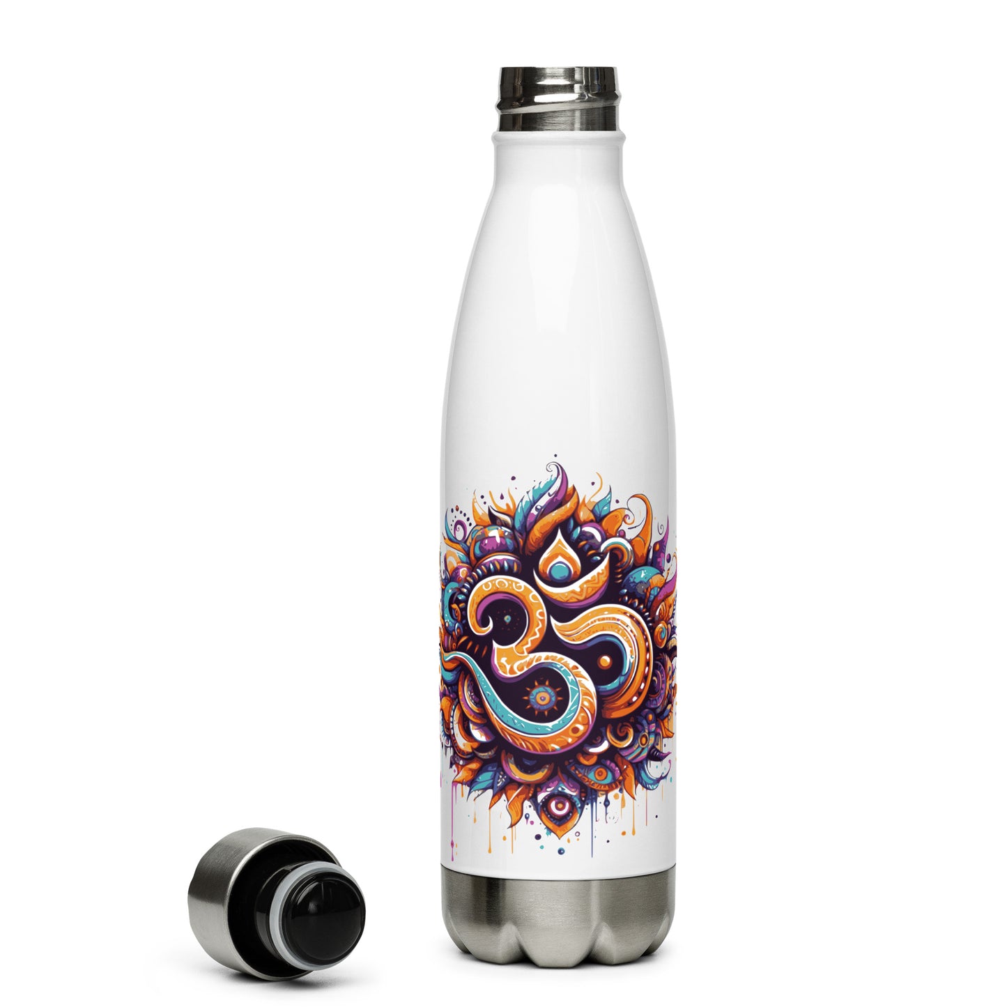 Aum Insulated Water Bottle | Hindu Devotional Stainless Steel Bottle