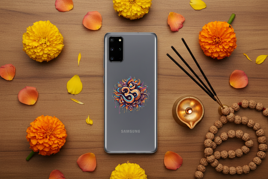 Aum Samsung - Flat lay