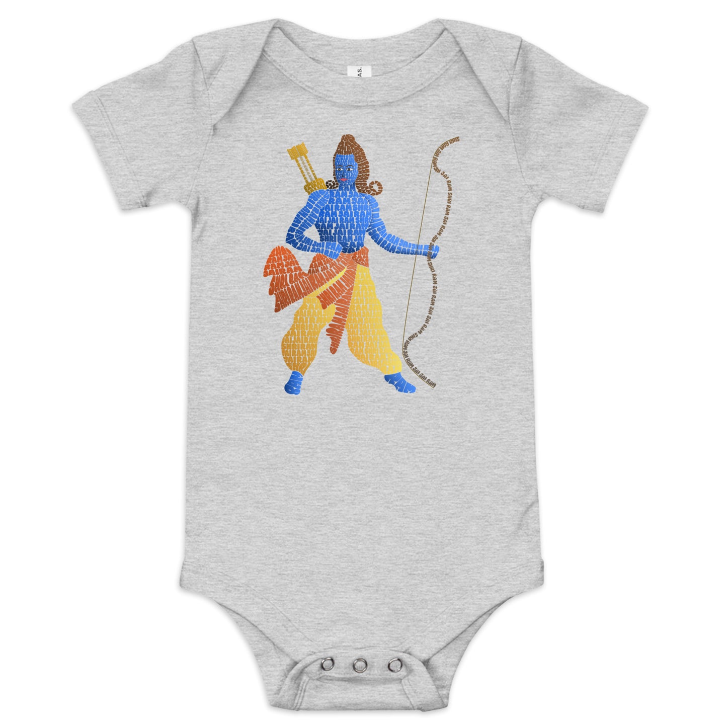 Shri Ram Baby Short Sleeve One Piece