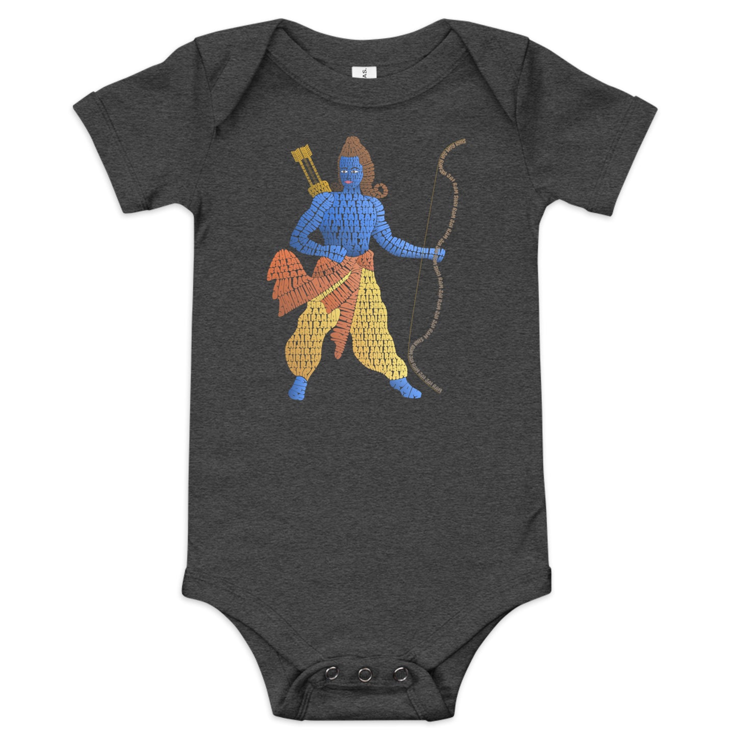 Shri Ram Baby Short Sleeve One Piece