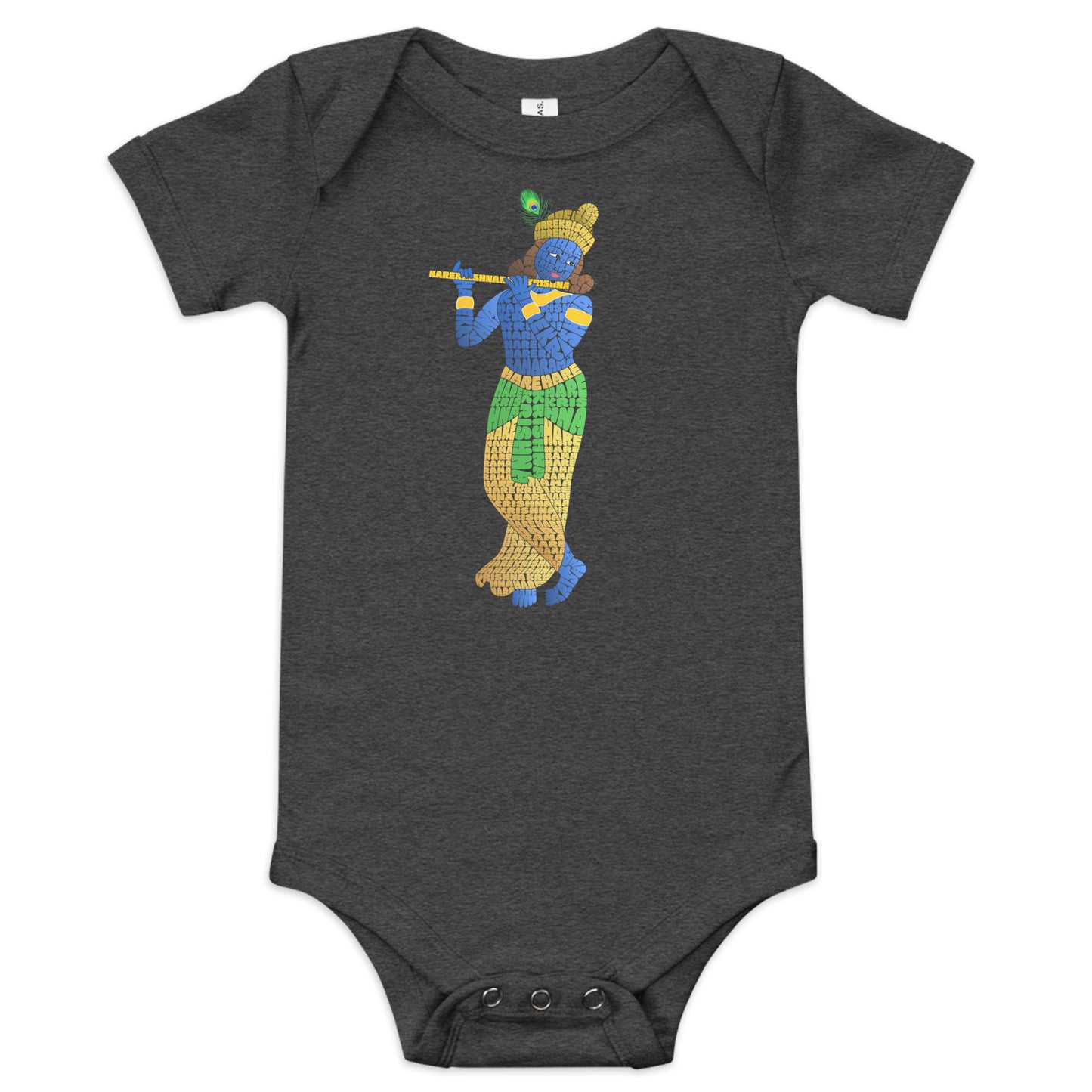 Hare Krishna Baby Short Sleeve One Piece