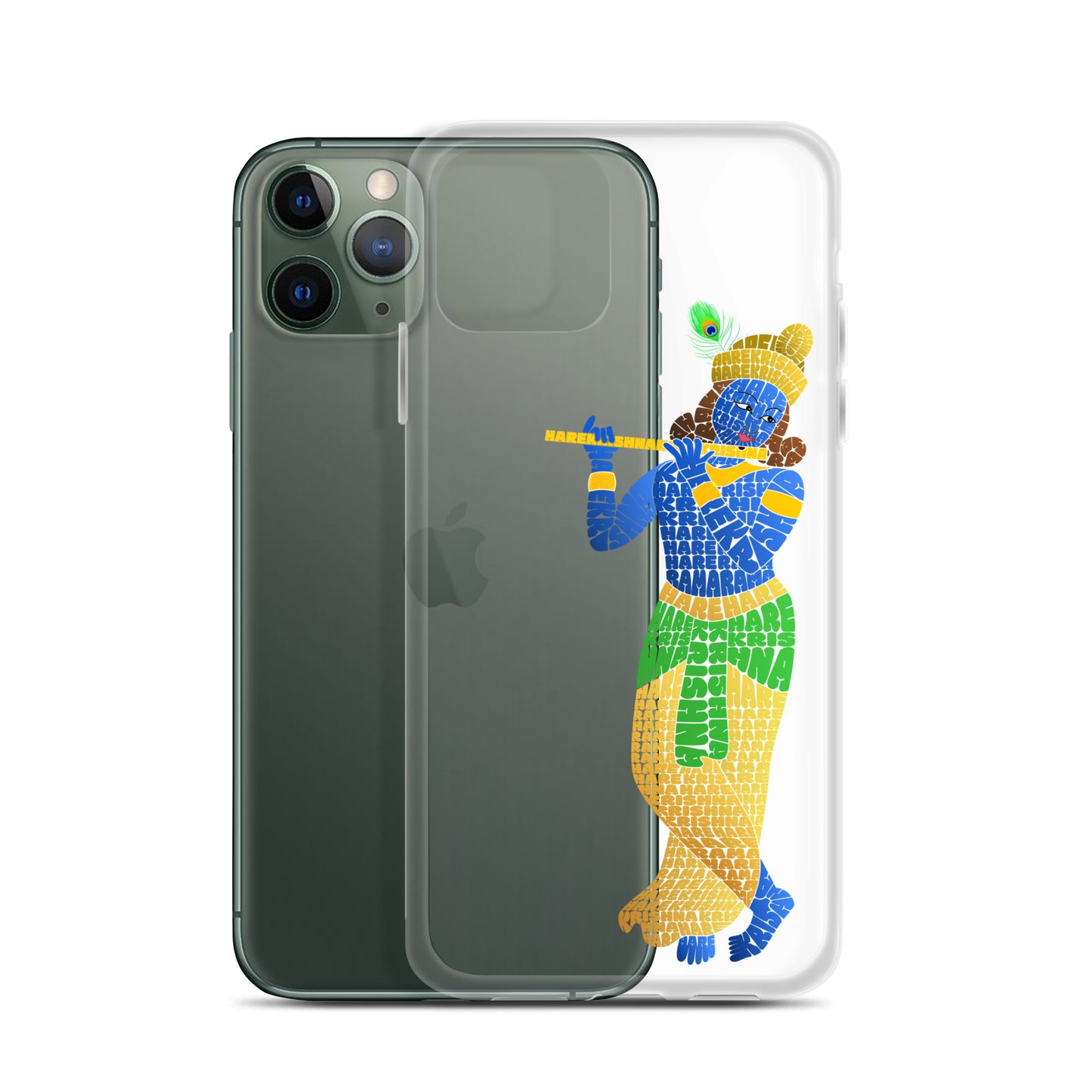 Hare Krishna Clear Case for iPhone®