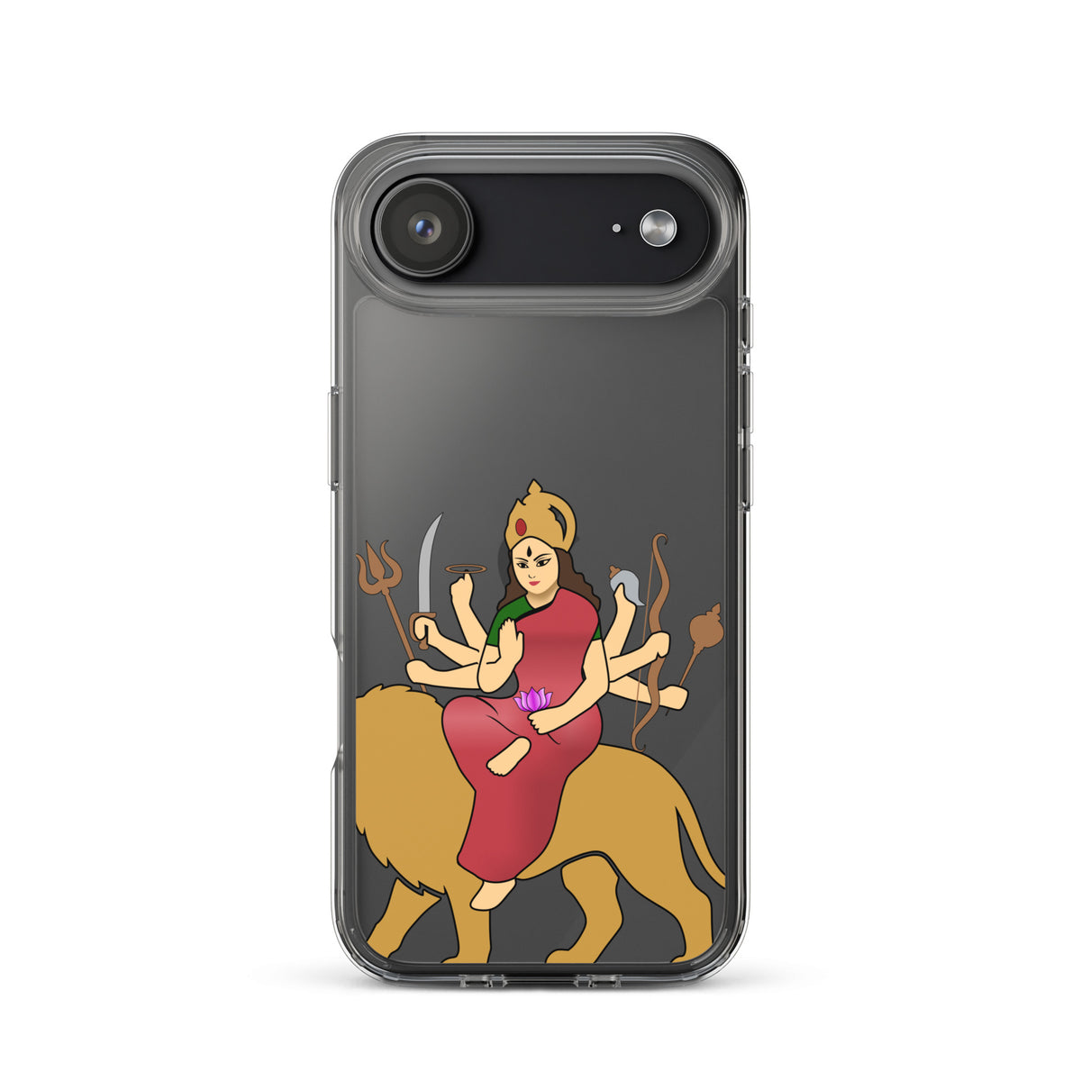 Mataji Clear iPhone® Case | Durga | Hindu Devotional Gift