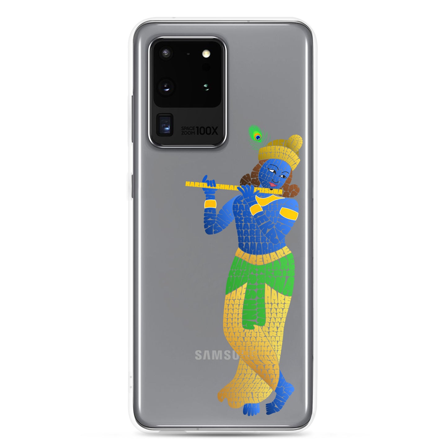 Hare Krishna Clear Case for Samsung®