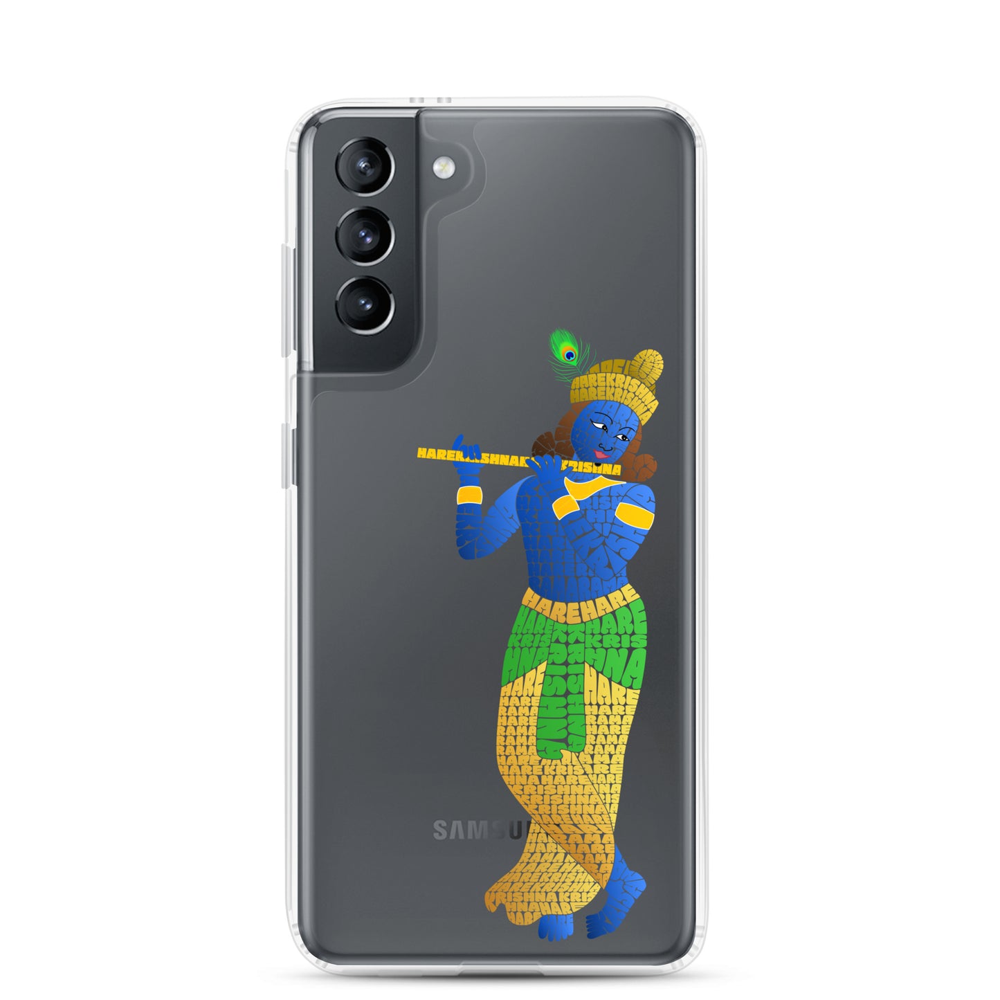 Hare Krishna Clear Case for Samsung®