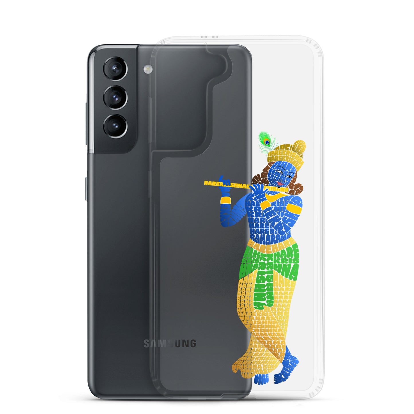 Hare Krishna Clear Case for Samsung®