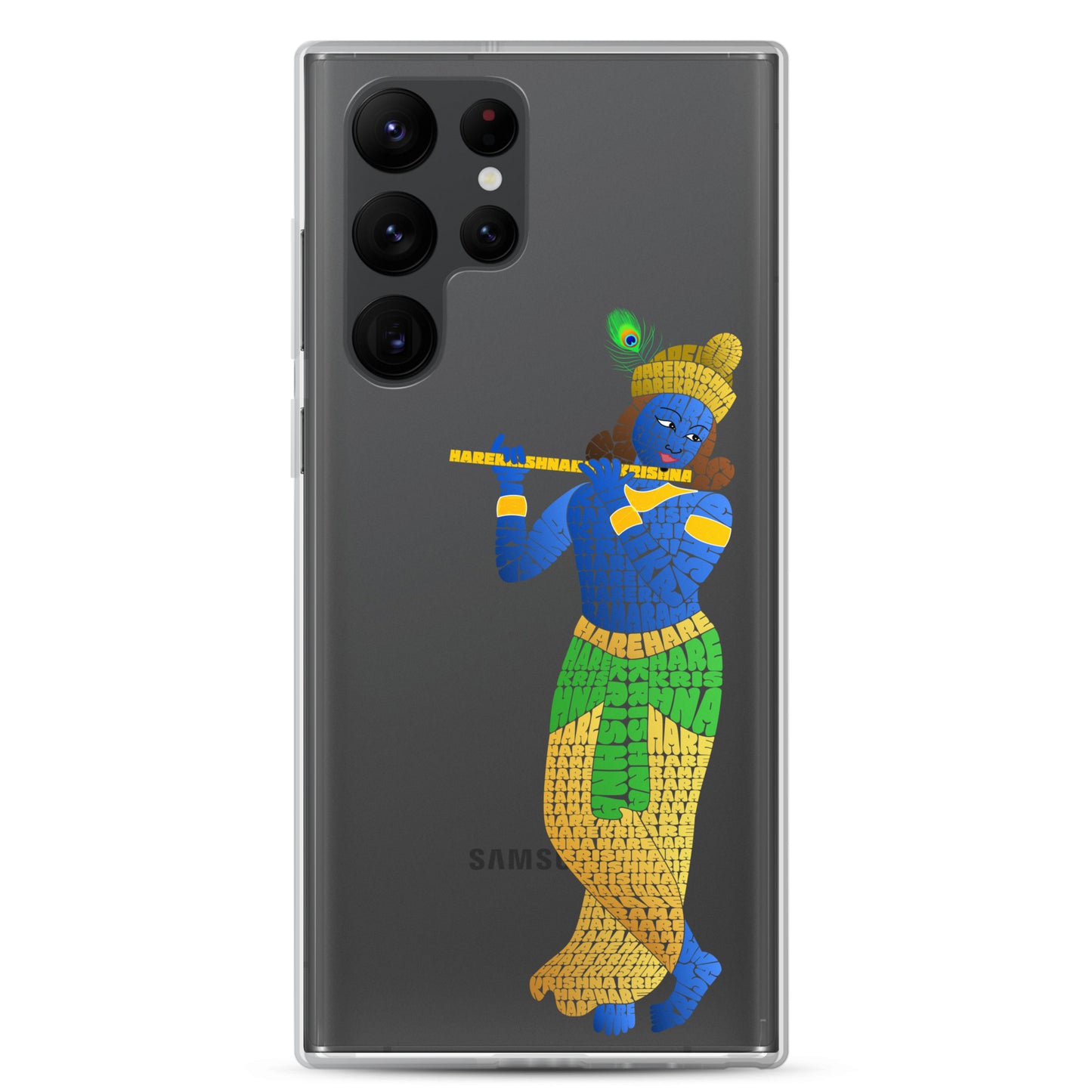 Hare Krishna Clear Case for Samsung®