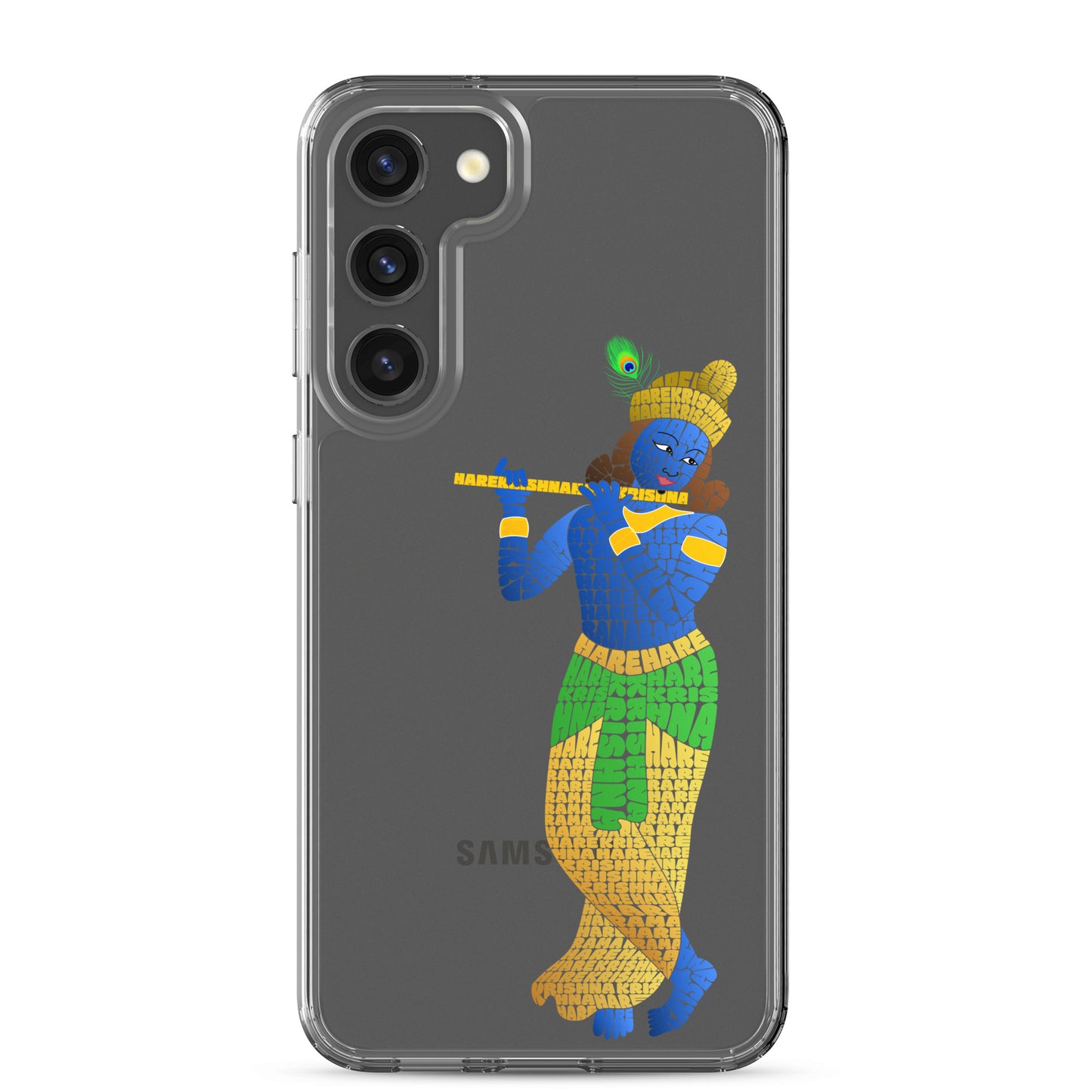 Hare Krishna Clear Case for Samsung®