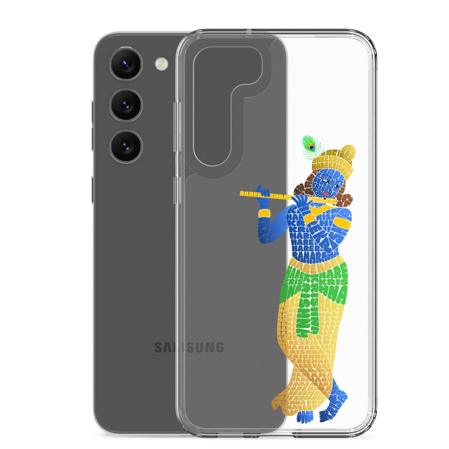 Hare Krishna Clear Case for Samsung®