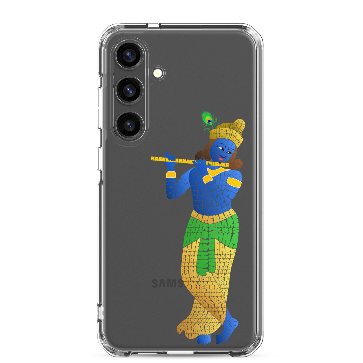 Hare Krishna Clear Case for Samsung®