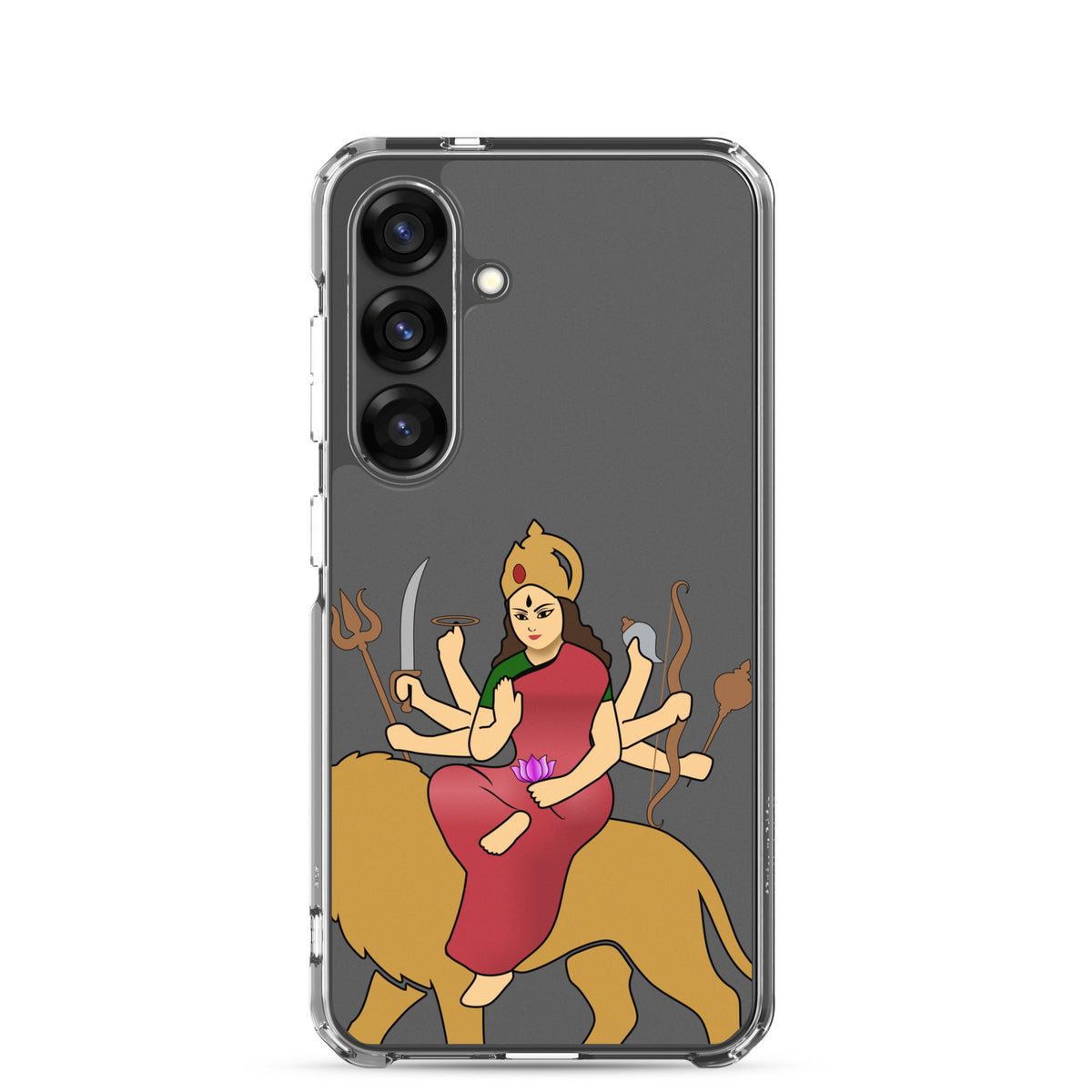 Mataji Clear Samsung® Case | Durga | Hindu Devotional Gift
