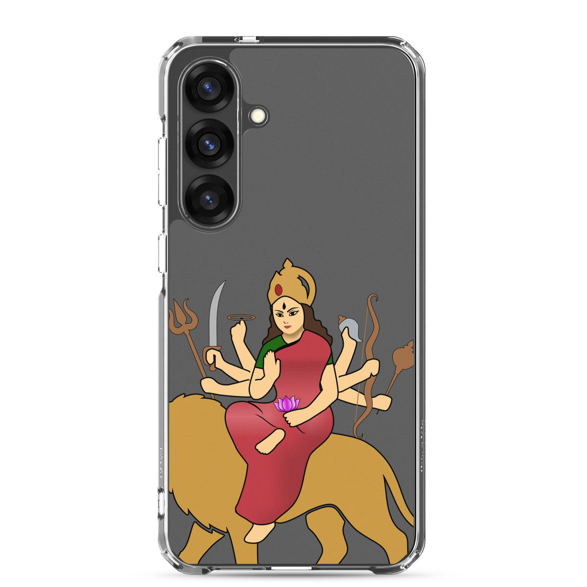 Mataji Clear Samsung® Case | Durga | Hindu Devotional Gift