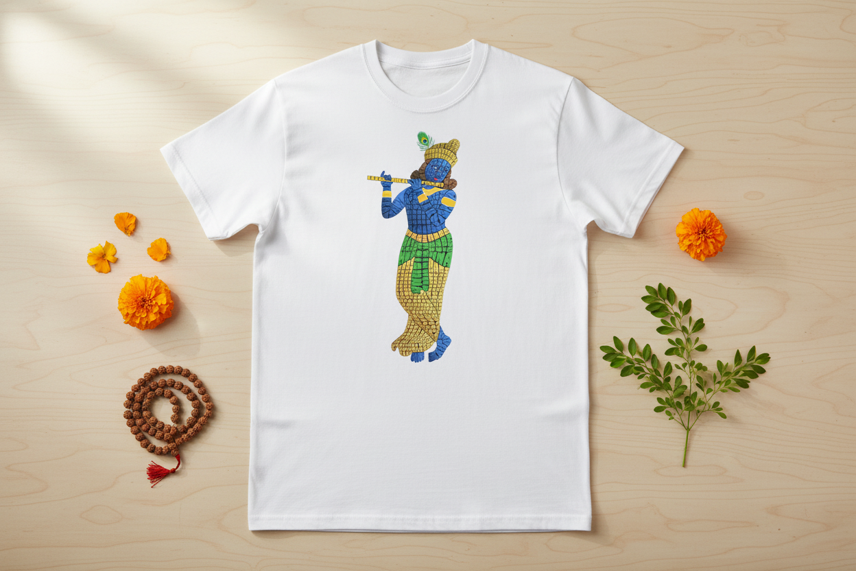 Hare Krishna - Flat lay revised