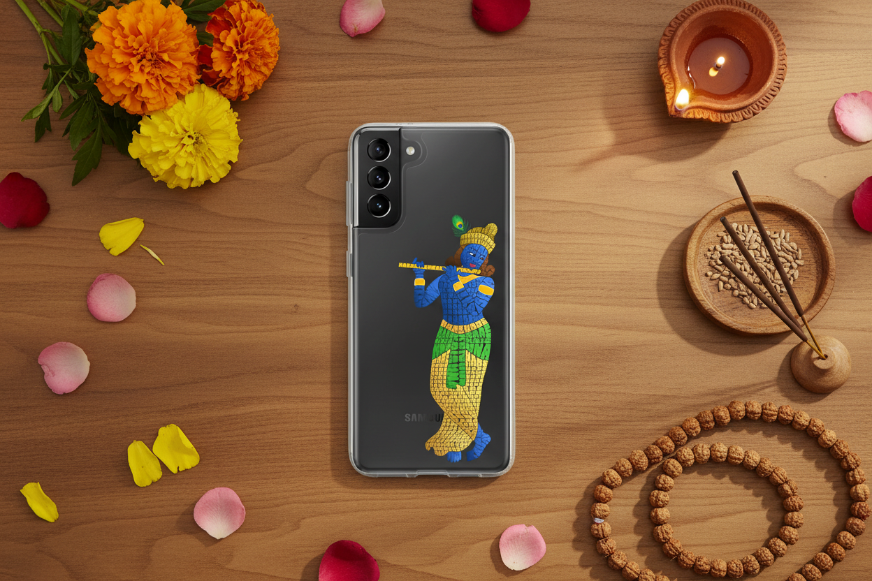 Hare Krishna Samsung - Flat lay