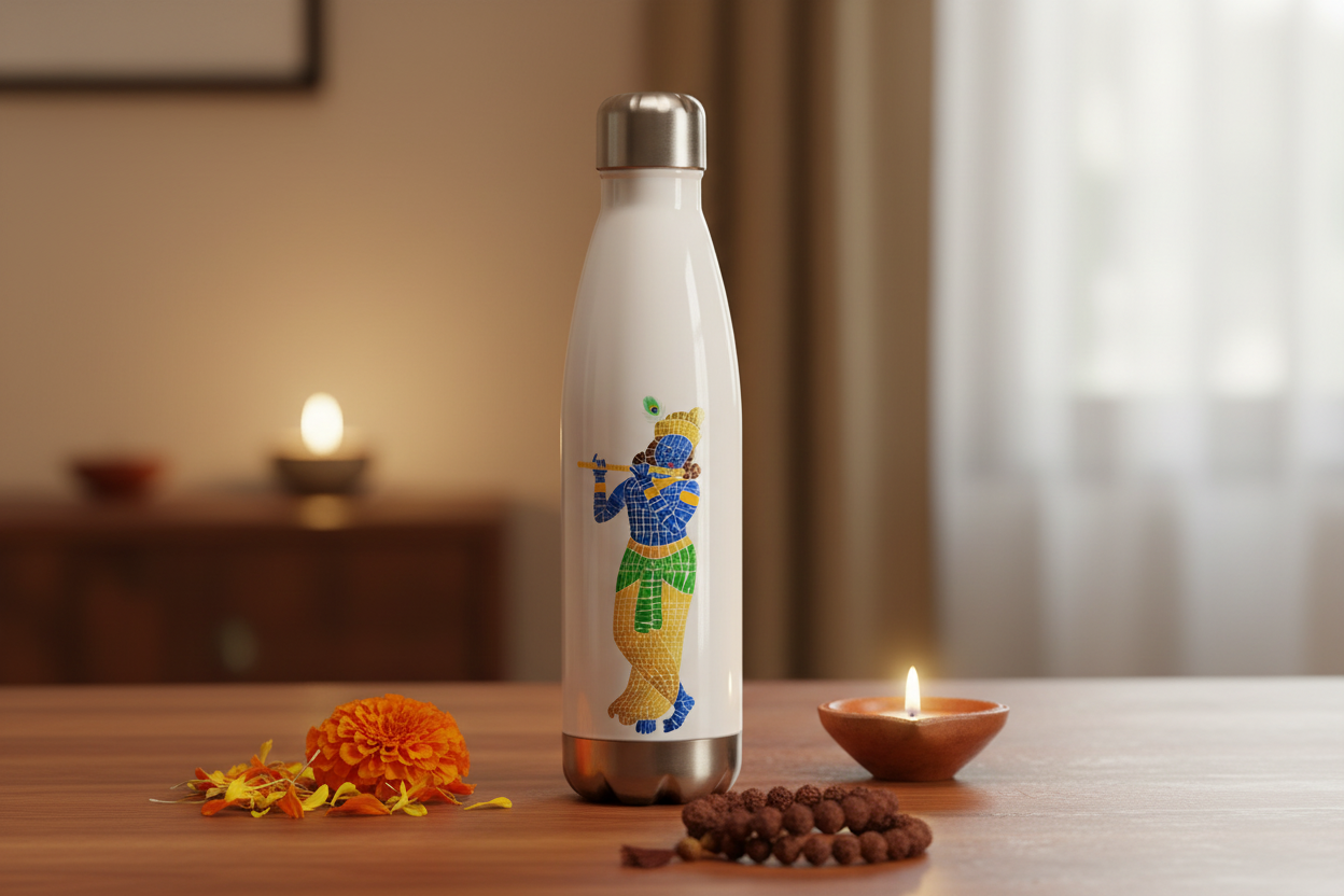 Hare Krishna - Warm flat lay