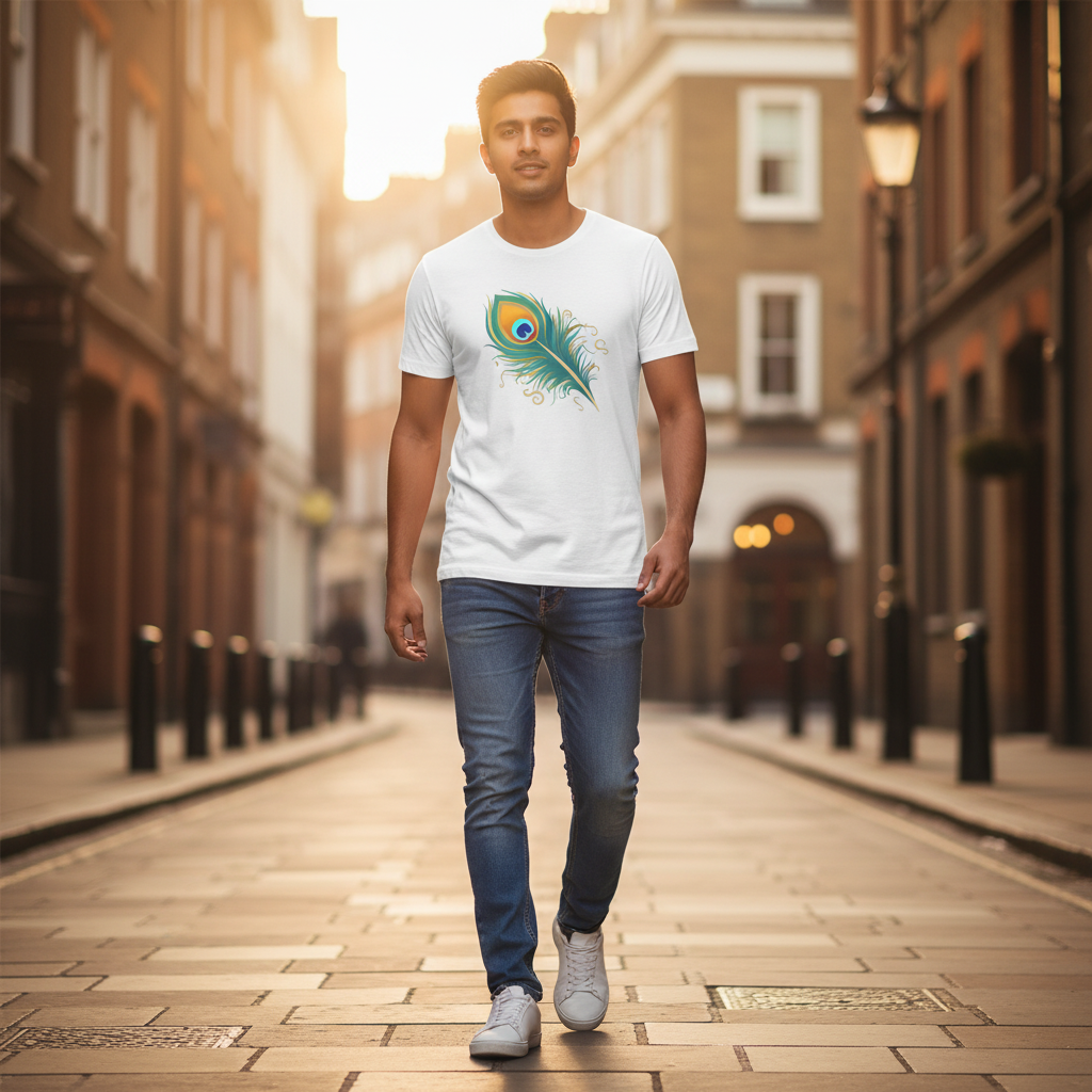 Peacock Feather Unisex - Urban street