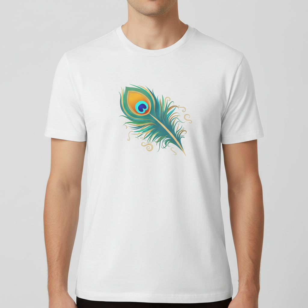 Peacock Feather Unisex - Close-up