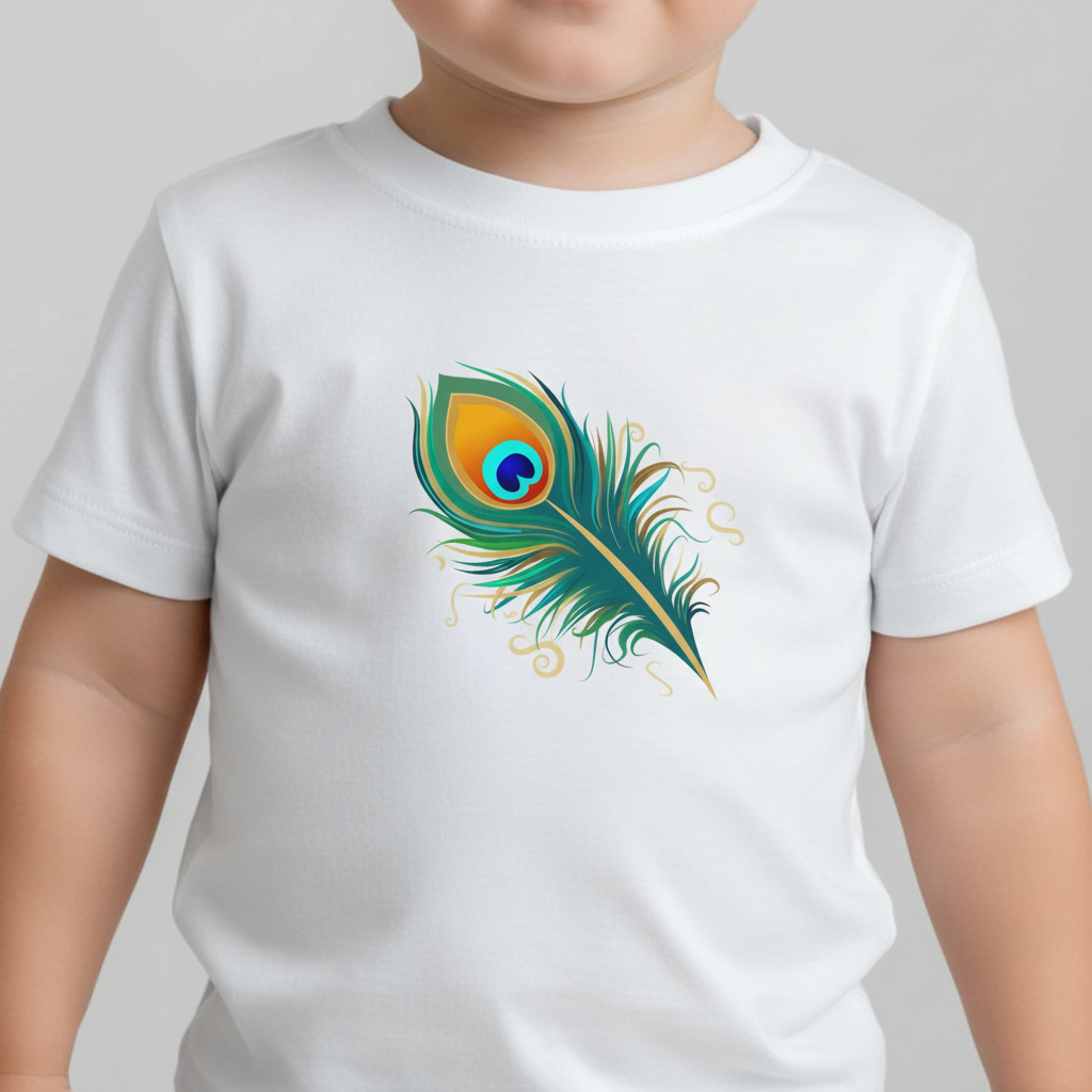 Peacock Feather Toddler - Close-up