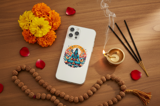 Lord Shiva - Flat lay