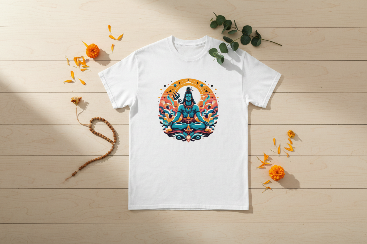 Lord Shiva - Flat lay