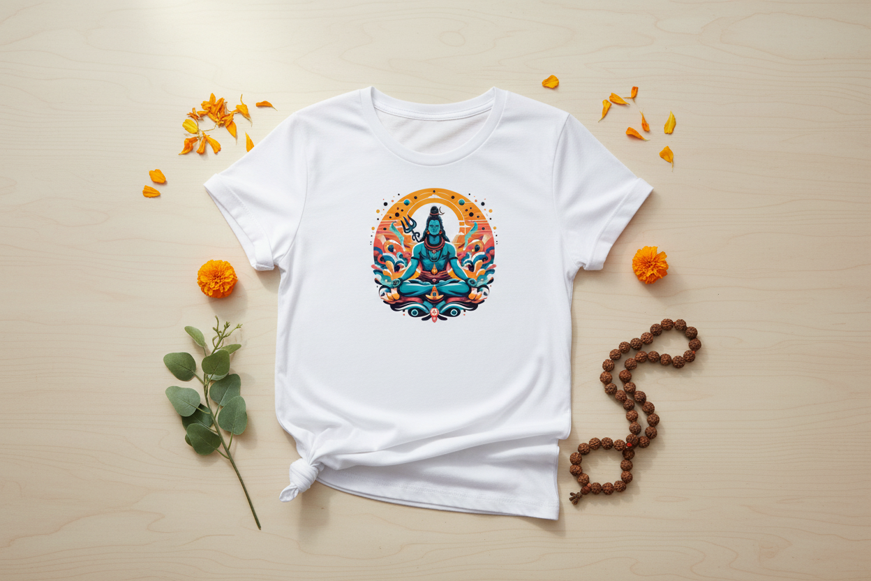 Lord Shiva - Flat lay
