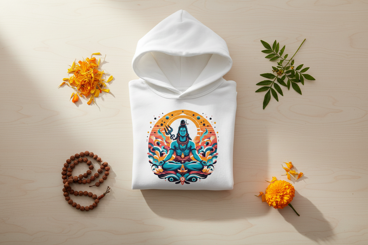 Lord Shiva Youth - Flat lay