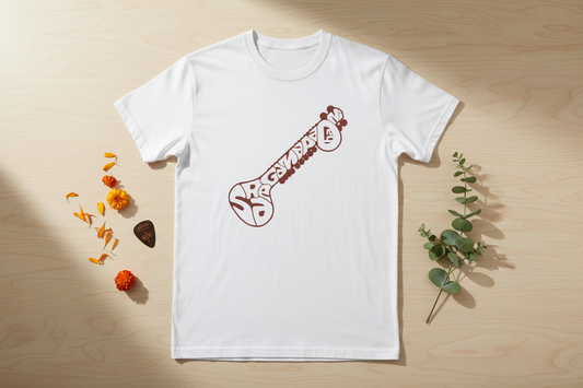 Sargam Sitar - Flat lay