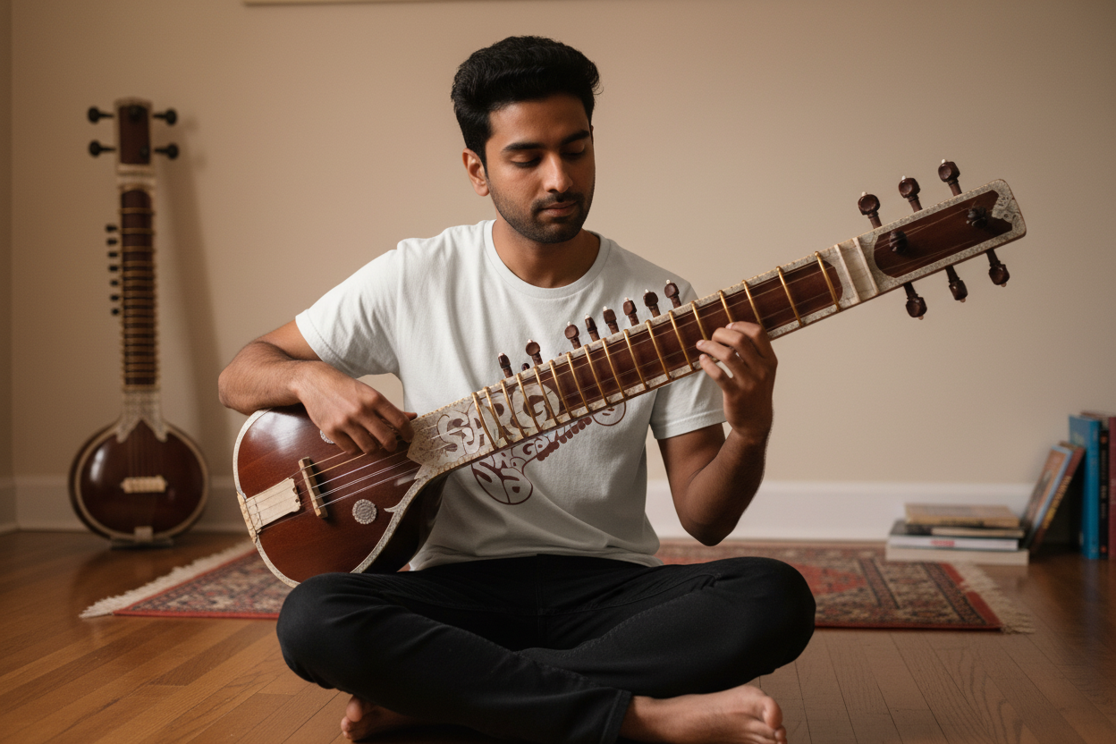 Sargam Sitar - Music room