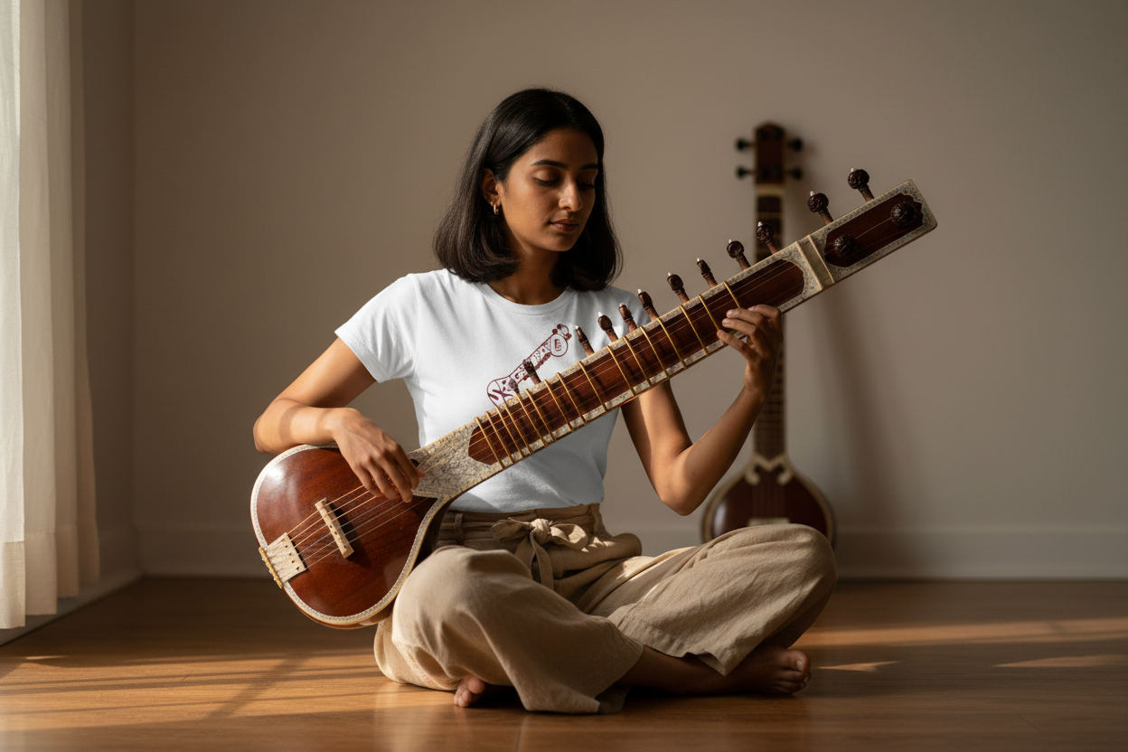 Sargam Sitar Women's - Music room revised