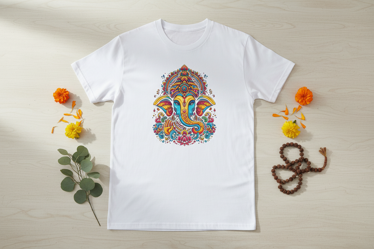 Shri Ganesh - Flat lay