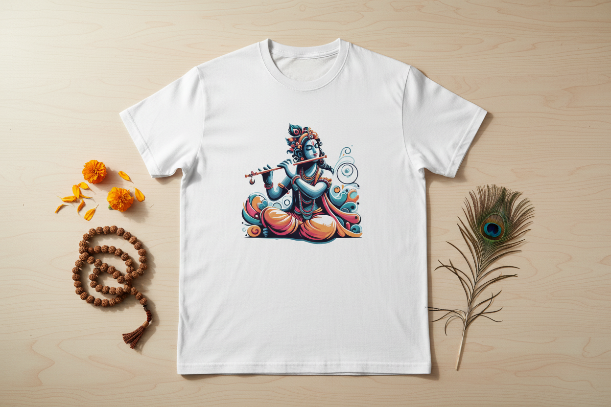 Shri Krishna - Flat lay