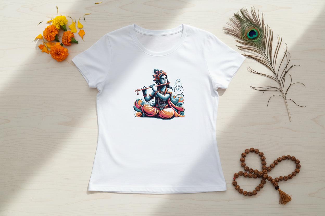 Shri Krishna - Flat lay