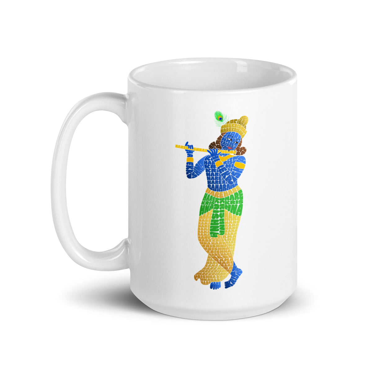 Shri Krishna Mug | Divine Flute Player | Hindu Devotional Gift