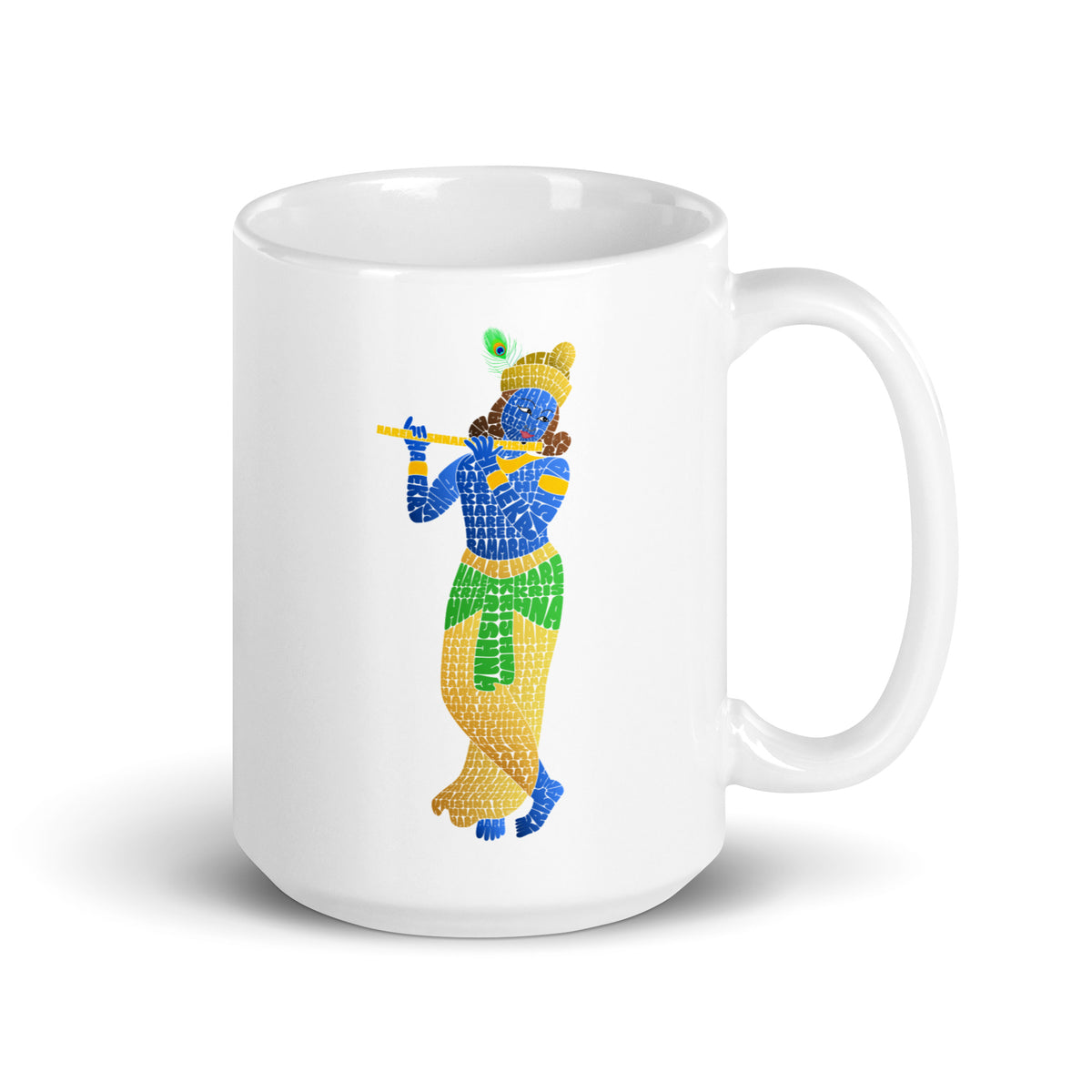 Shri Krishna Mug | Divine Flute Player | Hindu Devotional Gift