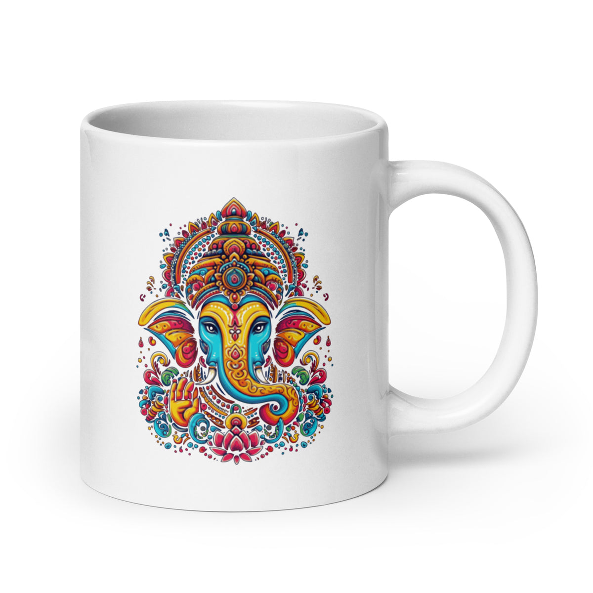 Lord Ganesh Mug | Remover of Obstacles | Hindu Devotional Gift