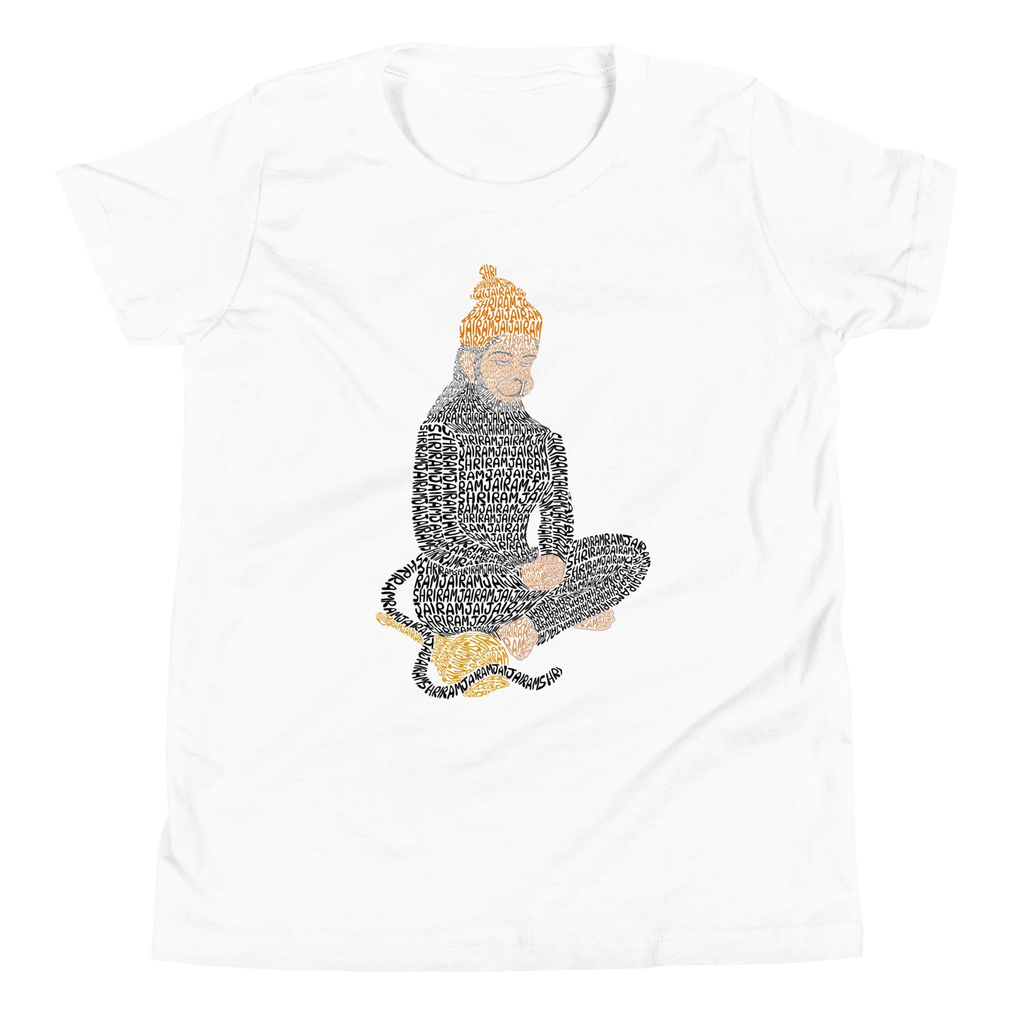 Hanumanji Ram Dhun Children's T-Shirt | Hindu Devotional Kids Clothing